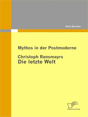 cover image of Mythos in der Postmoderne